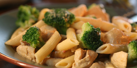 Chicken and Pasta with Broccoli