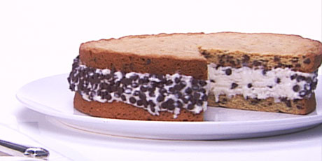 Chocolate Chip Ice Cream Cake