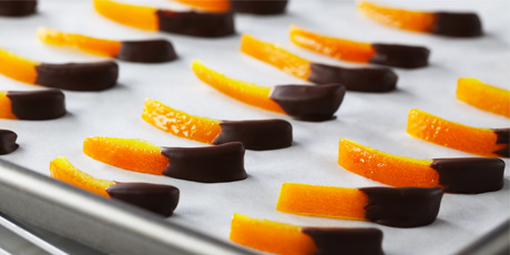 Chocolate Dipped Orange Peel