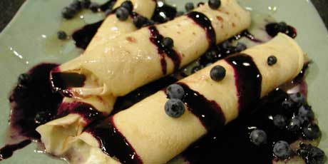 Crepes with Ricotta Filling