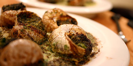 Escargots with Pernod Butter