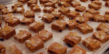 Festive Garam Masala Gingerbread Squares