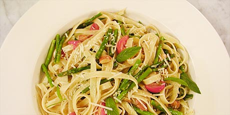 Fettuccine with Brown Butter and Asparagus