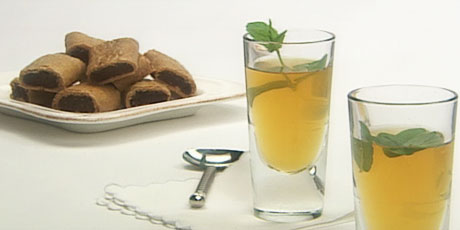 Fig Olsons with Moroccan Mint Tea