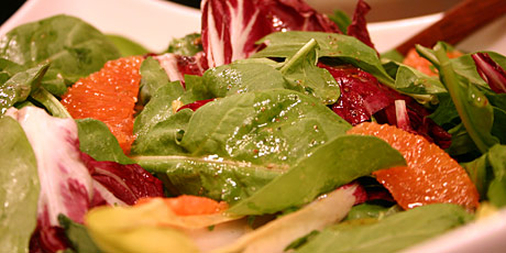 Garden Salad with Minneola Dressing