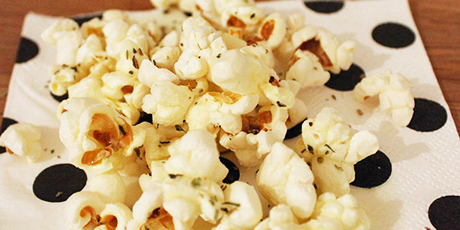 Herb and Garlic Popcorn