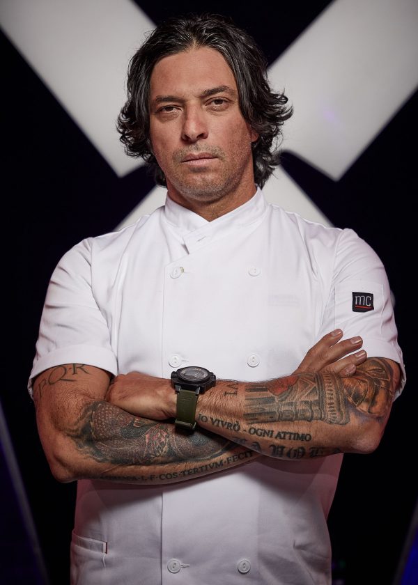 René Rodriguez competes on Iron Chef Canada