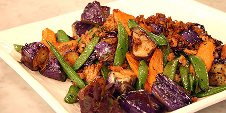 Japanese Eggplant Stir Fry