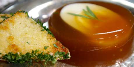Jellied Eggs with Tarragon