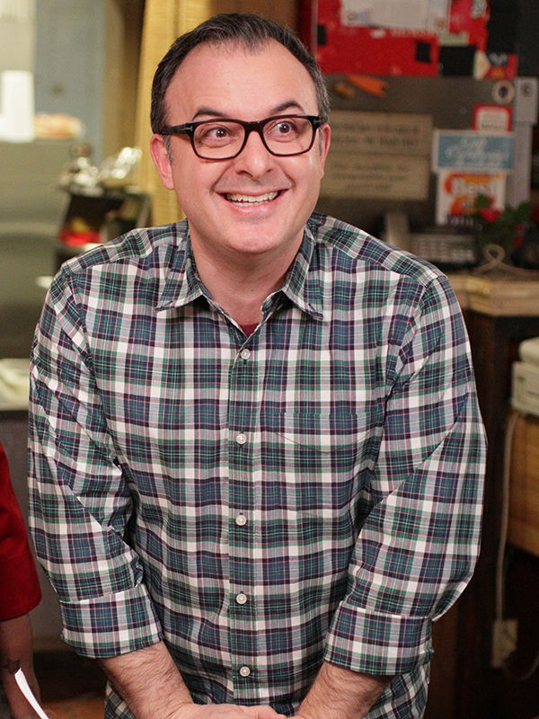 John Catucci is the king of plaid