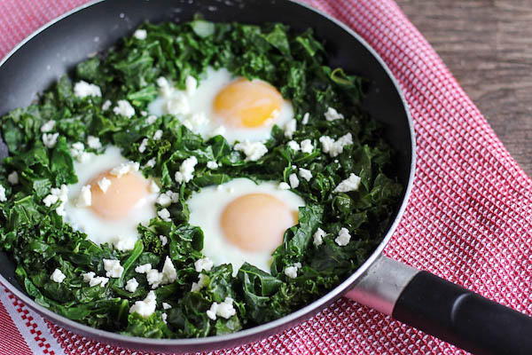 Kale & Egg Breakfast Skillet