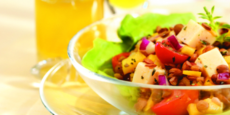 Lentil &amp; Havarti Summer Salad