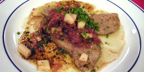 Liver with Onion Compote