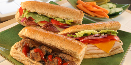 Make Your Own Sub Sandwiches