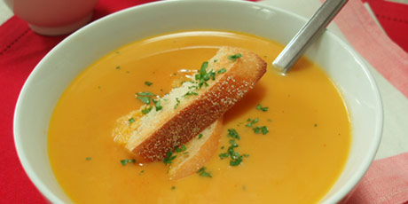 Moroccan-Spiced Carrot Soup