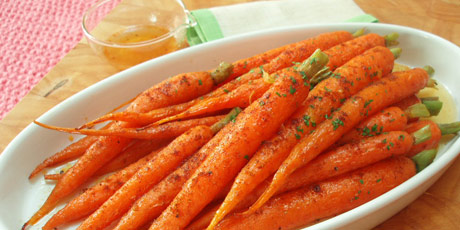 Moroccan Spiced Roast Carrots