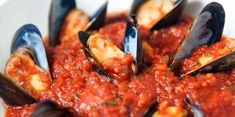 Mussels Provencal Style
