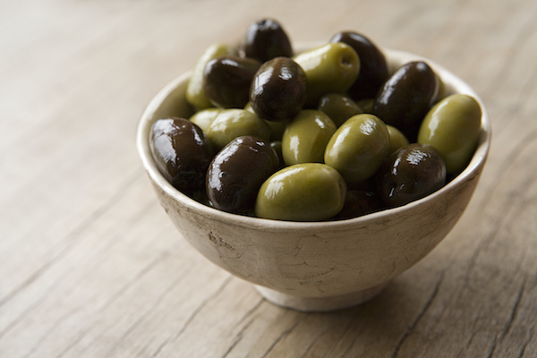 Bowl of olives