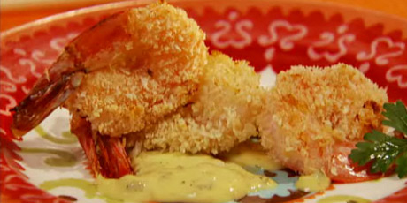 Panko-Crusted Baked Shrimp