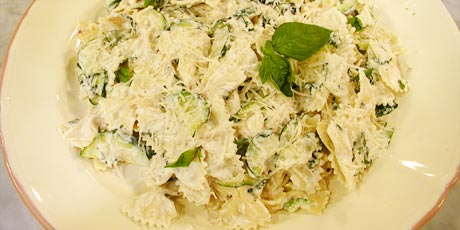 Pasta with Zucchini and Ricotta image
