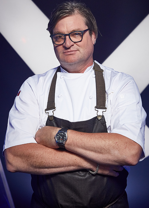 Paul Boehmer competes on Iron Chef Canada
