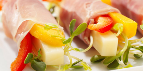 Prosciutto Antipasto with Canadian Swiss Cheese