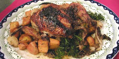 Roasted Provencal Chicken