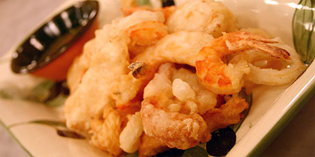 Seafood Fritto Misto (Fried Mixed Seafood)