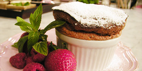Simple Mixed Berry Souffle