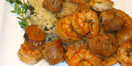 Spicy Shrimp &amp; Chorizo Creole