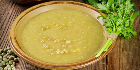 Split Pea and Ginger Soup