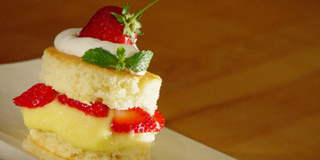Strawberry and Lemon Shortcake