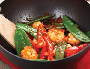 Szechuan Shrimp Stir Fry