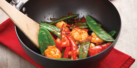 Szechuan Shrimp Stir Fry