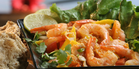 Thai Shrimp and Citrus Salad