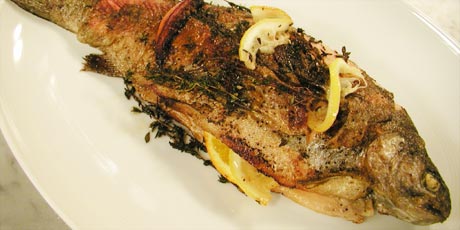Thyme and Citrus Trout