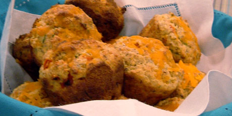 Veggie Cornmeal Muffins