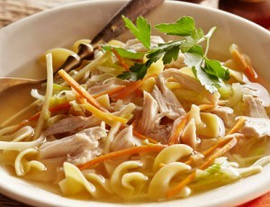 Suped-Up Traditional Chicken Noodle Soup