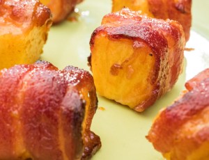 Bacon Wrapped Pineapple