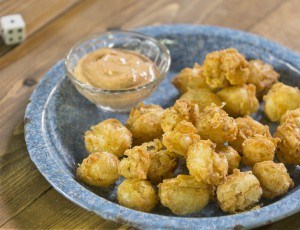 Bite-Sized Blooming Onions