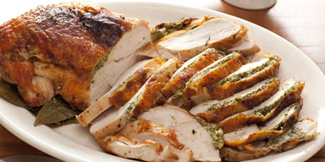 Herb Roasted Turkey Breast with Pan Gravy