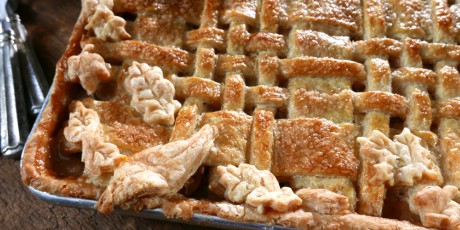 Slab Apple Pie with Lattice Crust