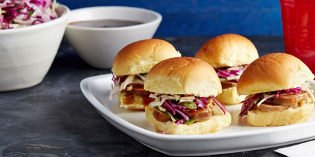 Sweet and Sour Pork Sliders