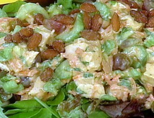 Curry-in-a-Hurry Rotisserie Chicken Salad