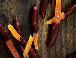 Chocolate-Dipped Candied Orange Peel