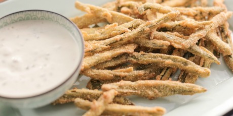 Jalapeno Fries with Roasted Garlic Ranch