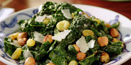 Tuscan Kale Salad with Anchovy Dressing