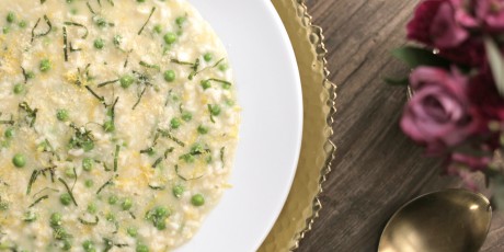 Pea and Mint Risotto
