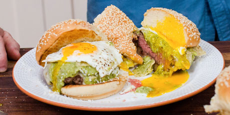 Chilaquiles Burgers