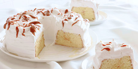 Tres Leches Cake with Dulce de Leche Frosting